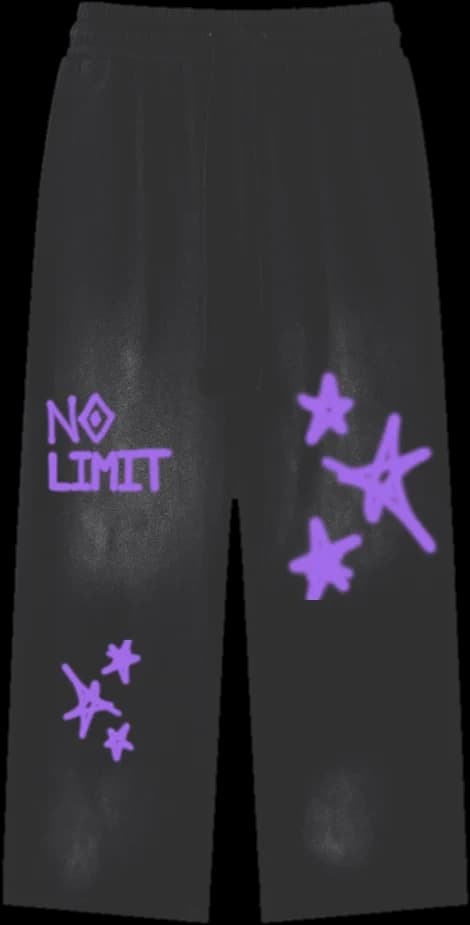 No Limit Sweatpants in Black