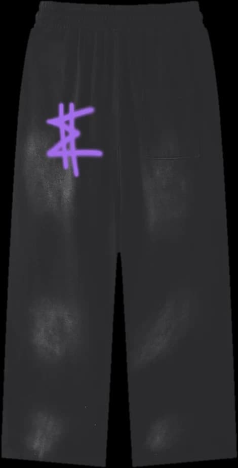 Tag Sweatpants in Black